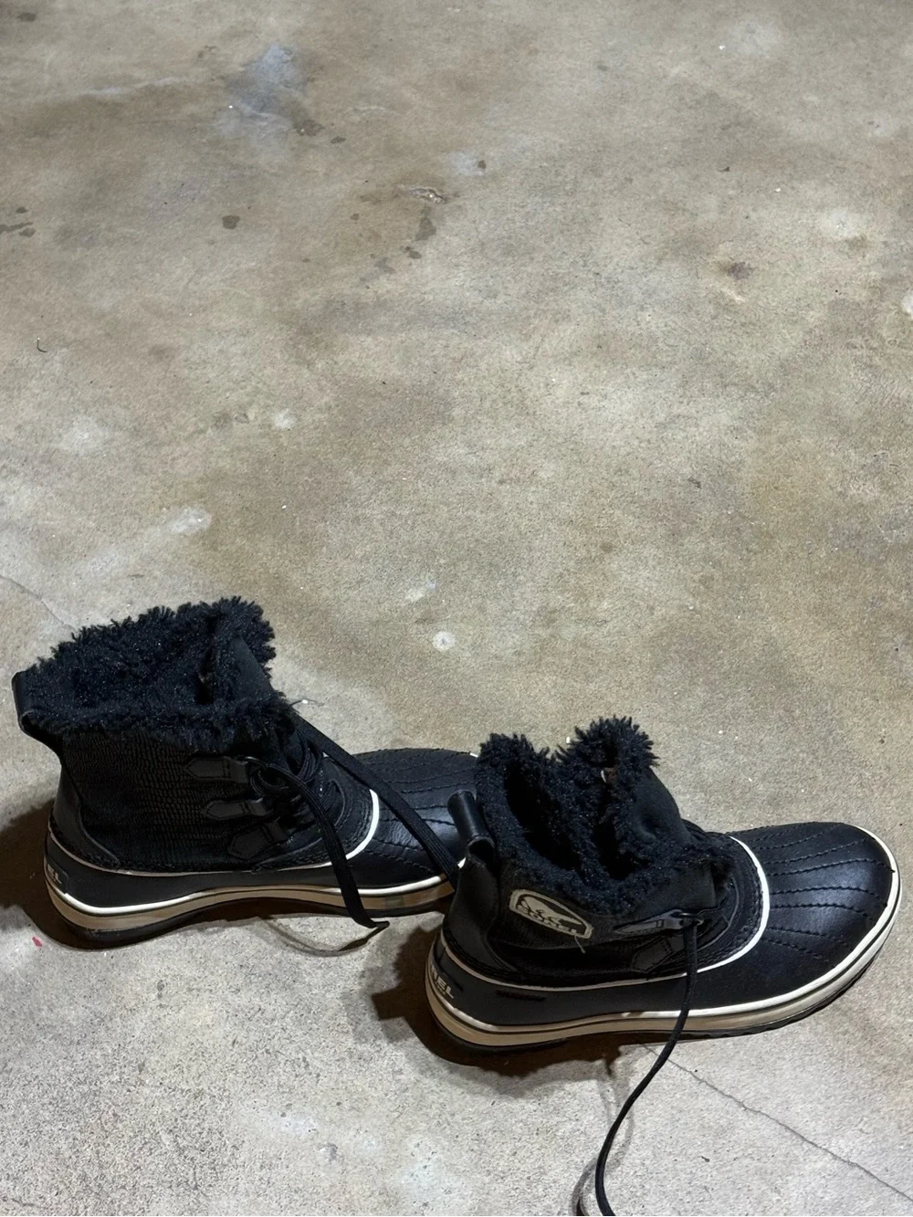 Sorel Fuzzy Winter Snow Boots